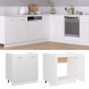 Cabinet Engineered Wood – White, Sink Bottom Cabinet