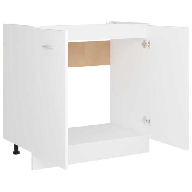 Cabinet Engineered Wood – White, Sink Bottom Cabinet