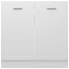 Cabinet Engineered Wood – White, Sink Bottom Cabinet