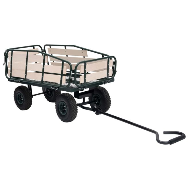 Garden Hand Trolley Metal and Wood 250 kg