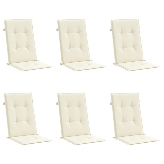 Garden Chair Cushions 120x50x3 cm