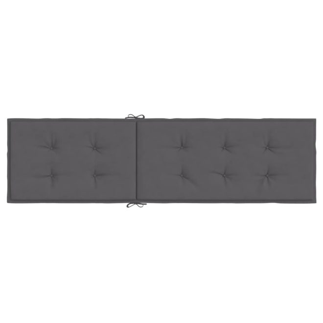 Deck Chair Cushion (75+105)x50x3 cm – Anthracite