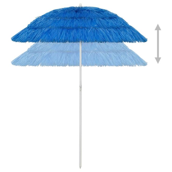 Hawaii Beach Umbrella – 180 cm, Blue