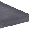 Umbrella Weight Plate Black Granite Square 15 kg