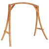 Swing Frame Solid Bent Wood with Teak Finish