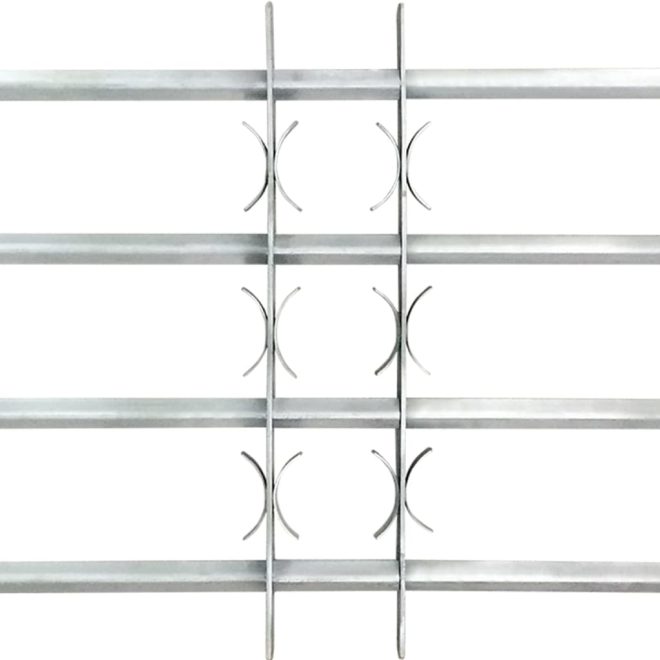 Adjustable Security Grilles for Windows 2 pcs 1000-1500 mm