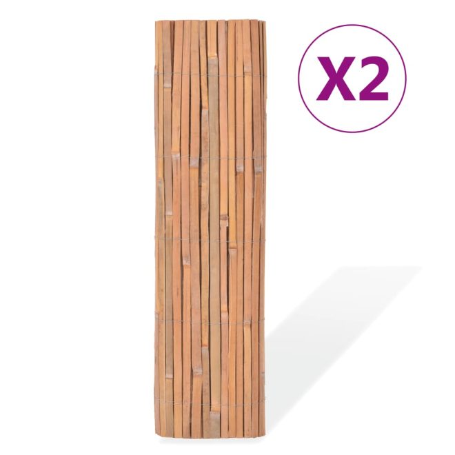 Bamboo Fences 2 pcs – 100×400 cm