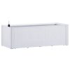 Garden Raised Bed with Self Watering System 100x43x33 cm – White