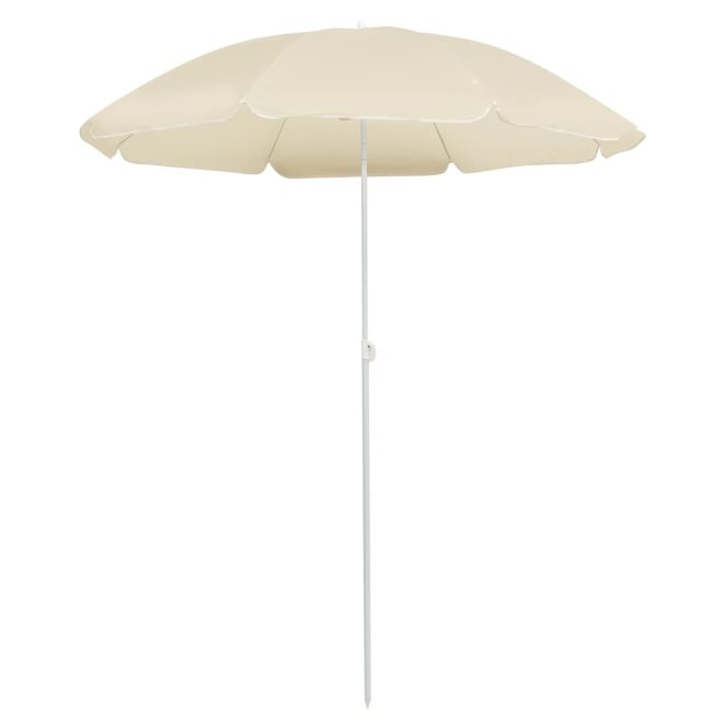 Outdoor Parasol with Steel Pole 180 cm – Sand