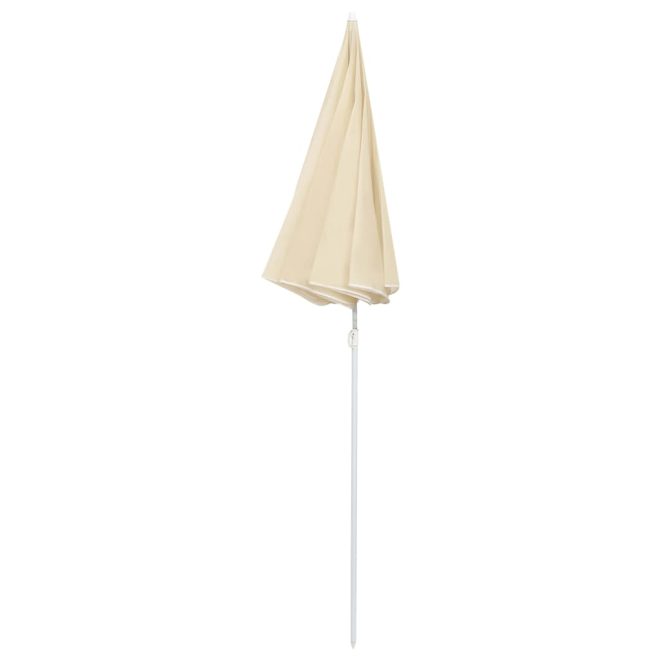 Outdoor Parasol with Steel Pole 180 cm – Sand