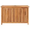 Garden Storage Box Solid Teak Wood – 90x50x58 cm