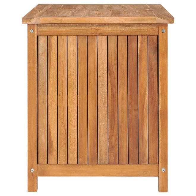 Garden Storage Box Solid Teak Wood – 90x50x58 cm