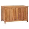 Garden Storage Box Solid Teak Wood – 90x50x58 cm