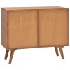 Chest of Drawers 90x35x75 cm Solid Teak Wood