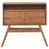 Console Table Solid Teak Wood – 80x30x80 cm