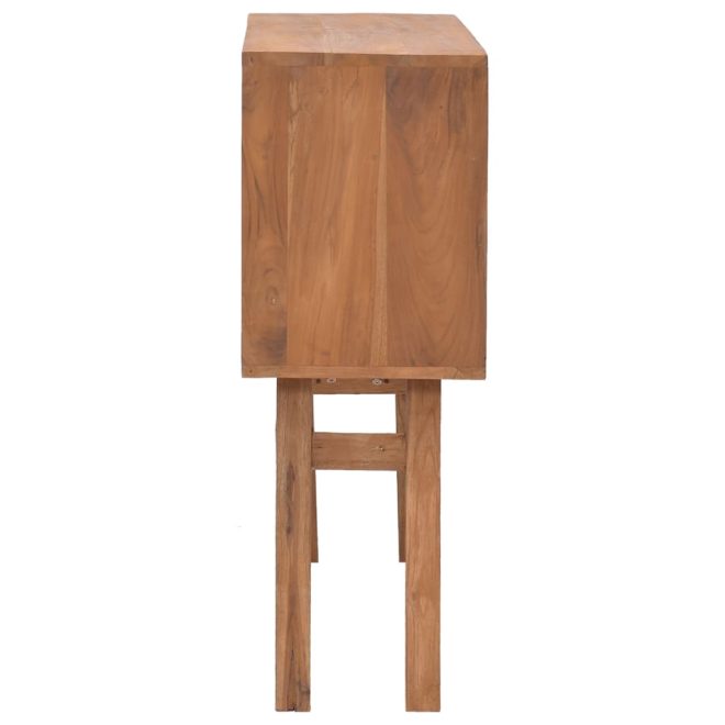 Console Table Solid Teak Wood – 80x30x80 cm