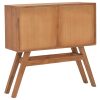 Console Table Solid Teak Wood – 80x30x80 cm