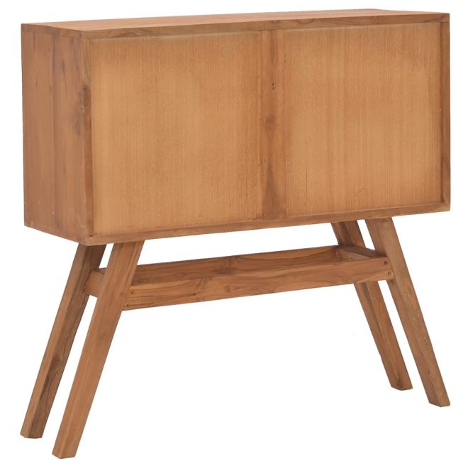 Console Table Solid Teak Wood – 80x30x80 cm