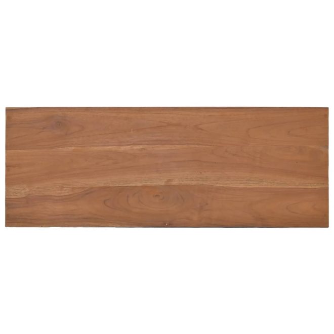 Console Table Solid Teak Wood – 80x30x80 cm