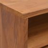 Console Table Solid Teak Wood – 80x30x80 cm