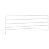 Toddler Safety Bed Rail White (76-137)x55 cm Iron