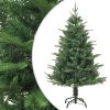 Artificial Christmas Tree Green PVC&PE – 120×70 cm, Without Flocked Snow