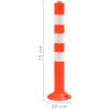 Traffic Control Bollards pcs Plastic 75 cm – 10