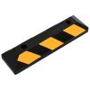 Reflective Parking Blocks 2 pcs 56x15x10 cm Rubber