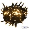 Christmas Ball Set with Peak and 150 LEDs – Gold and Bronze, 120