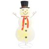 Decorative Christmas Snowman Figure with LED Luxury Fabric – 180 cm