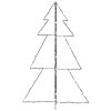 Christmas Cone Tree 160 LEDs Indoor and Outdoor – 120×78 cm, Cold White