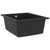 Kitchen Sink with Overflow Hole Granite – Black