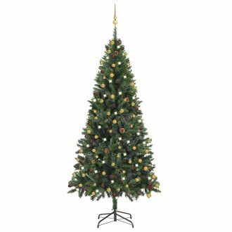 Artificial Christmas Tree with LEDs&Ball Set