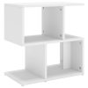 Allendale Bedside Cabinet 50x30x51.5 cm Engineered Wood – White, 1