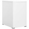 Filing Cabinet Steel – 46x62x72.5 cm, White