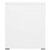 Filing Cabinet Steel – 46x62x72.5 cm, White