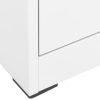 Filing Cabinet Steel – 46x62x72.5 cm, White