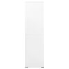 Filing Cabinet Steel – 90x46x164 cm, White