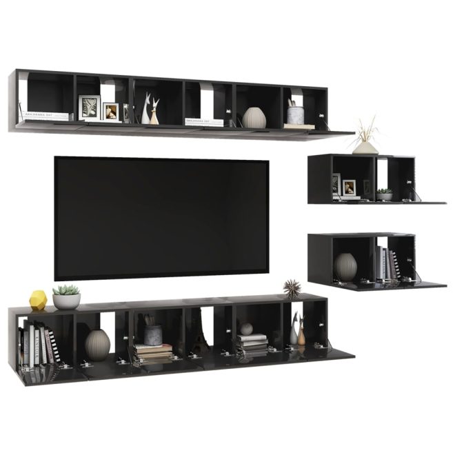 Chelmsford TV Cabinet Set Engineered Wood