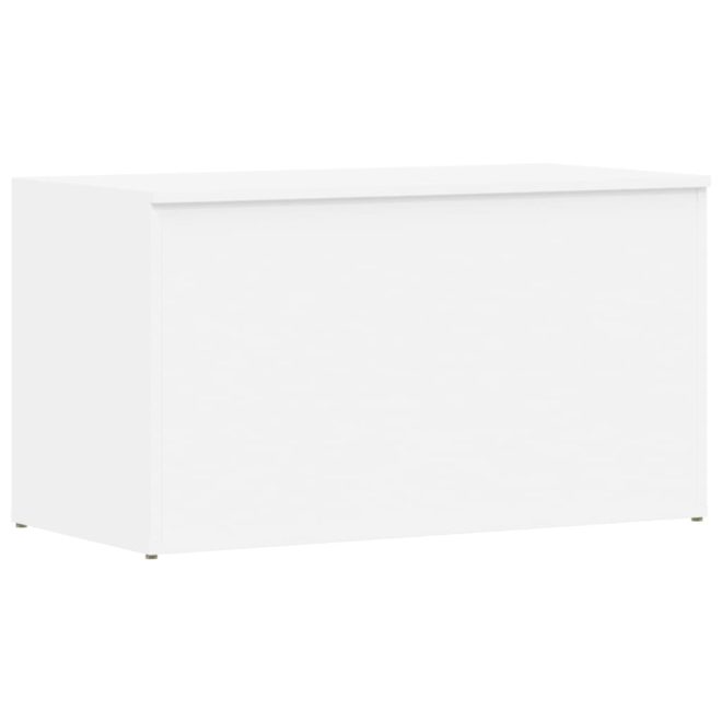 Storage Chest 84x42x46 cm Engineered Wood – White