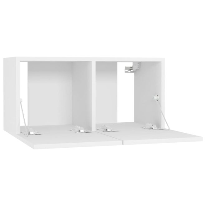 Chichester Hanging TV Cabinet 60x30x30 cm – White, 1