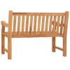 Garden Bench Solid Teak Wood – 114x69x92 cm