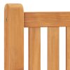 Garden Bench Solid Teak Wood – 114x69x92 cm