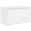 Hall Bench 80x40x45 cm Engineered Wood – White