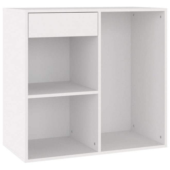 Cosmetic Cabinet 80x40x75 cm Engineered Wood – White