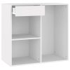 Cosmetic Cabinet 80x40x75 cm Engineered Wood – White