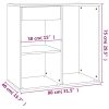 Cosmetic Cabinet 80x40x75 cm Engineered Wood – White