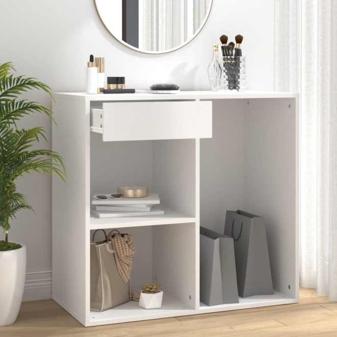 Cosmetic Cabinet 80x40x75 cm Engineered Wood – White