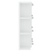 Mirror Cabinet with LED 70×16.5×60 cm – White