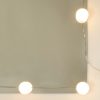 Mirror Cabinet with LED 90×31.5×62 cm – White